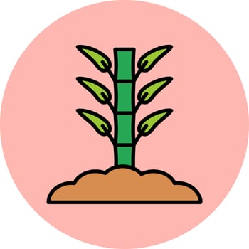 Bamboo Vector Icon
