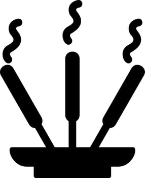 Incense Stick Vector Icon