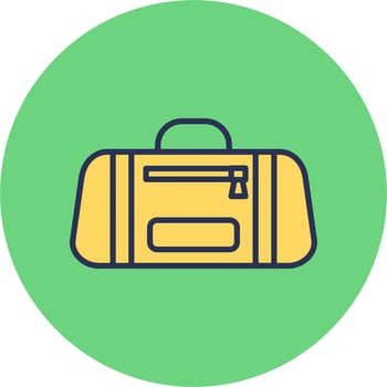 Sport Bag Vector Icon
