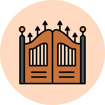 Gate Vector Icon