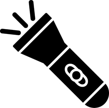 Flashlight Vector Icon