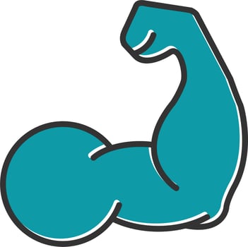 Arm Biceps Vector Icon