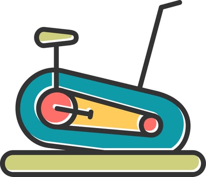 Stationary Bike Vector Icon