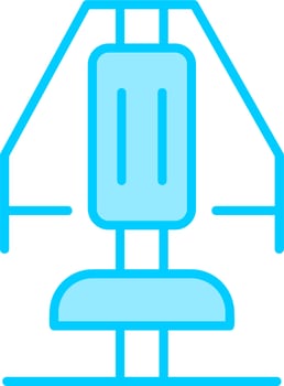 Chest Press Vector Icon