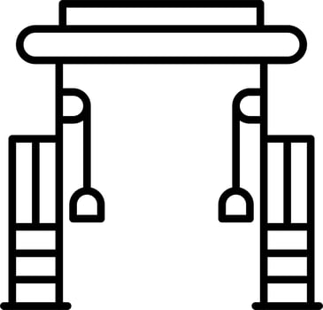 Cable Crossover Vector Icon
