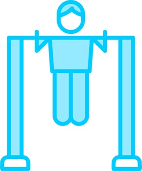 Pull Up Bar Vector Icon