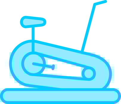 Stationary Bike Vector Icon