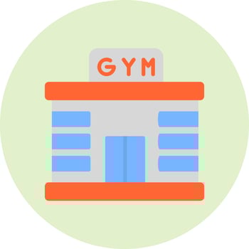 Gym Vector Icon