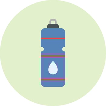 Water Bottle Vector Icon