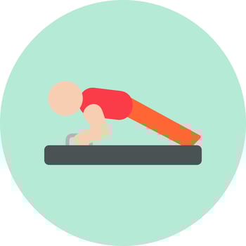 Push Up Vector Icon