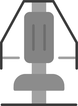 Chest Press Vector Icon