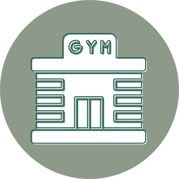 Gym Vector Icon