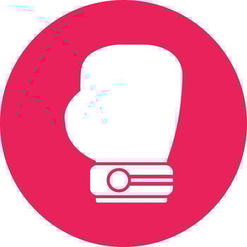Boxing Gloves Vector Icon