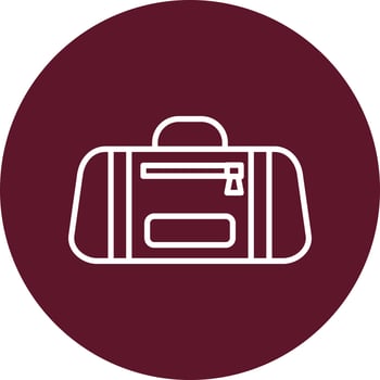 Sport Bag Vector Icon