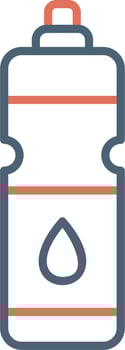 Water Bottle Vector Icon