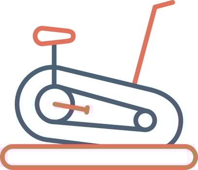 Stationary Bike Vector Icon