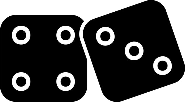 Dice Vector Icon