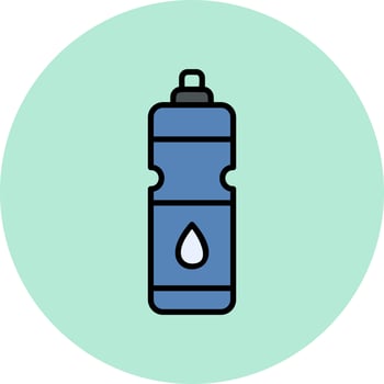 Water Bottle Vector Icon