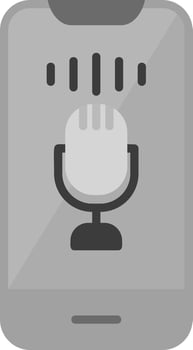 Voice Control Vector Icon