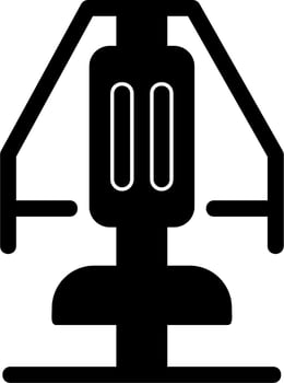 Chest Press Vector Icon