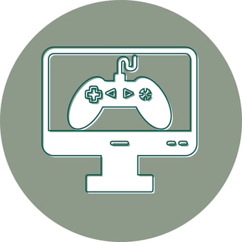 Online Game Vector Icon