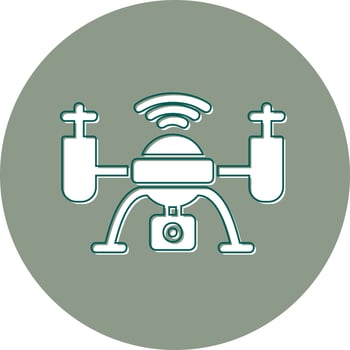 Drone Vector Icon