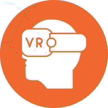 Virtual Reality Glasses Vector Icon