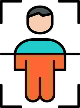 Body Scan Vector Icon