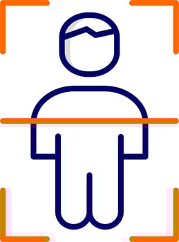 Body Scan Vector Icon