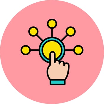 Interactivity Vector Icon
