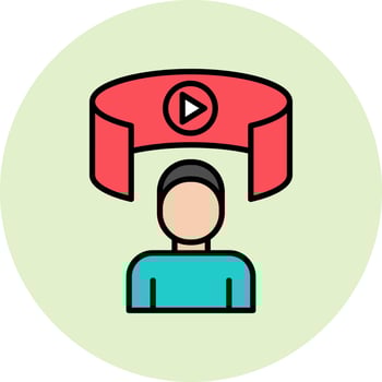 Virtual Tour Vector Icon