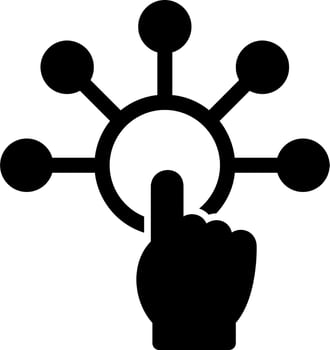 Interactivity Vector Icon