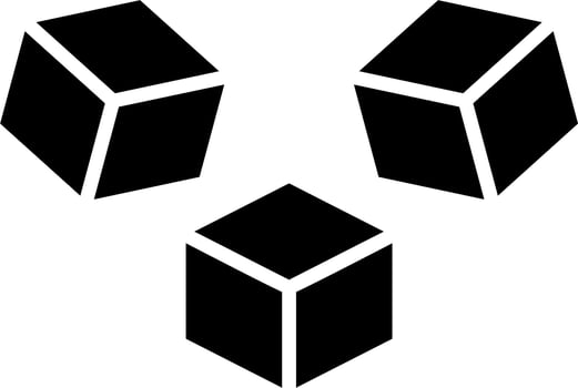 Cube Vector Icon