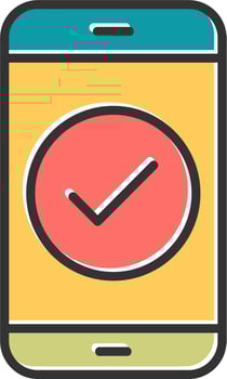 Completed Task Vector Icon