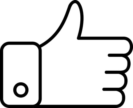 Thumb Up Vector Icon