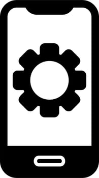 Phone Setting Vector Icon