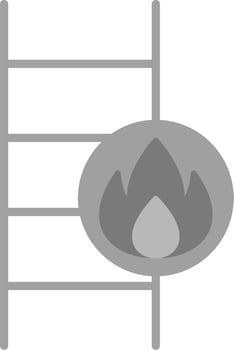 Fire Ladder Vector Icon
