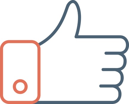 Thumb Up Vector Icon