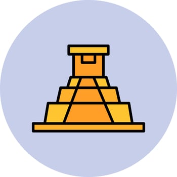 Pyramid Vector Icon