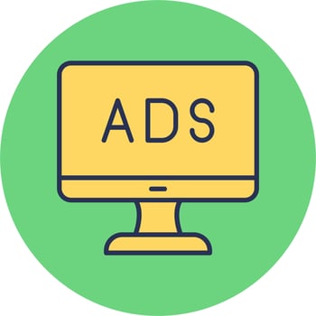 Ads Vector Icon