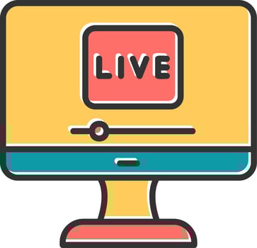 Live Vector Icon