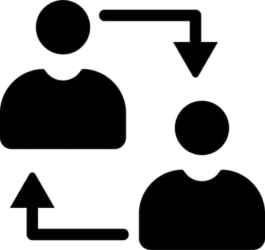 Transfer Vector Icon