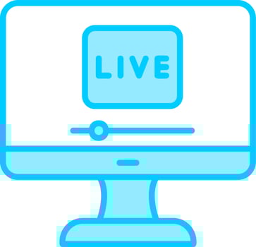 Live Vector Icon