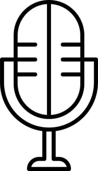 Microphone Vector Icon