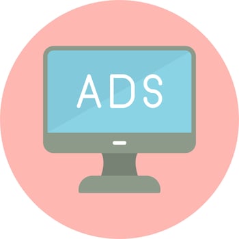Ads Vector Icon