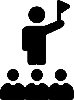 Leadership Vector Icon