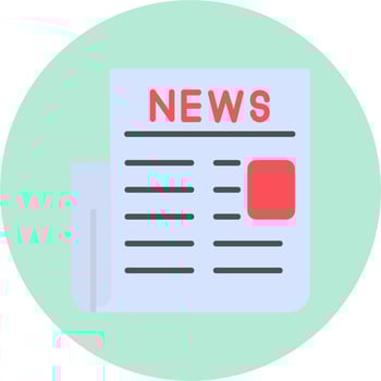 News Paper Vector Icon