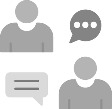 Chatting Vector Icon