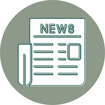 News Paper Vector Icon