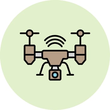 Drone Vector Icon